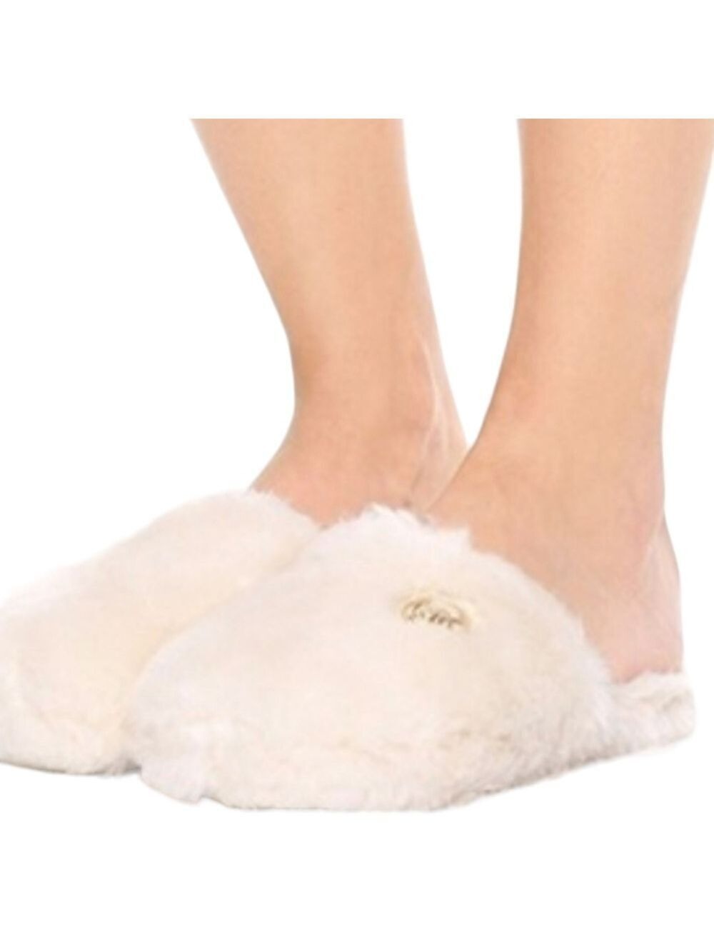 Michael Kors Jet Fur Closed Toe Slides